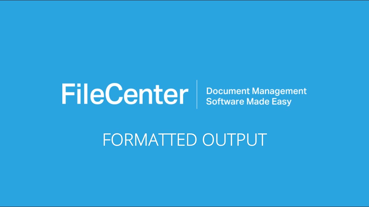 Converting Documents to Other Formats from a PDF