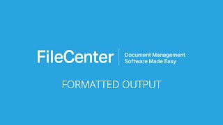 Converting Documents to Other Formats from a PDF