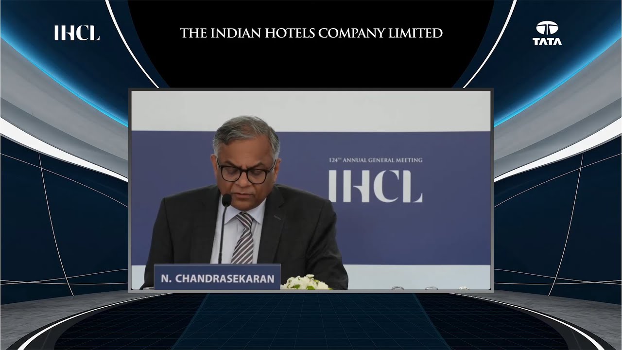 Tata : The Indian Hotels Company Ltd. (Taj Hotels) AGM 2025 | IHCL ...