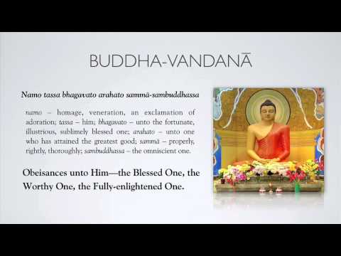 Buddha vandana in marathi