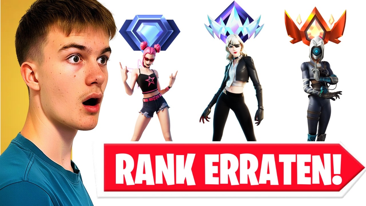 ICH errate den RANK ANDERER SPIELER...(WIE?!)