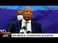 Lesotho Prime Minister, Dr. Moeketsi Majoro unveils oxygen plant in Leribè