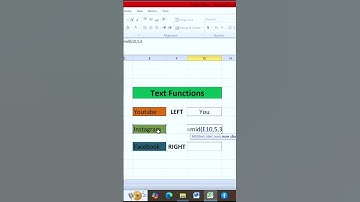 🔥Text Functions ll🔥Excel 🔥magic ll #shorts #computer #excel #windows #shortcutkeys #tech