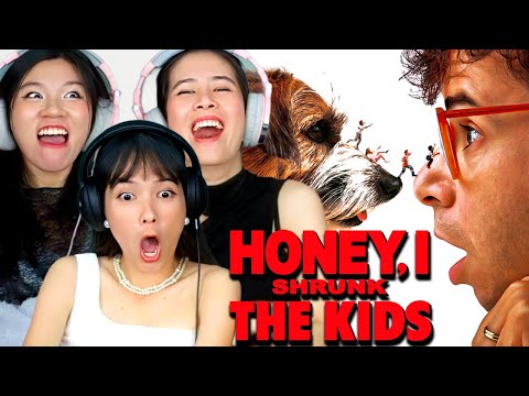 Foreign Girls React | Honey, I Shrunk the Kids | First Time Watch