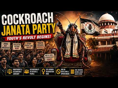 Cockroach Janata Party: India’s Most Rebellious Party! వీళ్ళ రూటే వేరు.. తిరుగుబాటు మామూలుగా ఉండదు!