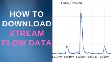 How To Download Streamflow Time Series Data