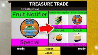 Trading PERMANENT FRUIT NOTIFIER For 24 Hours in Blox Fruits