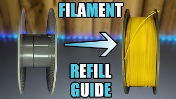 How To Use Bambu Lab Reusable Spools & Filament Refills!