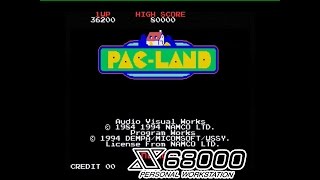 PAC-LAND 【 X68000 】 - YouTube