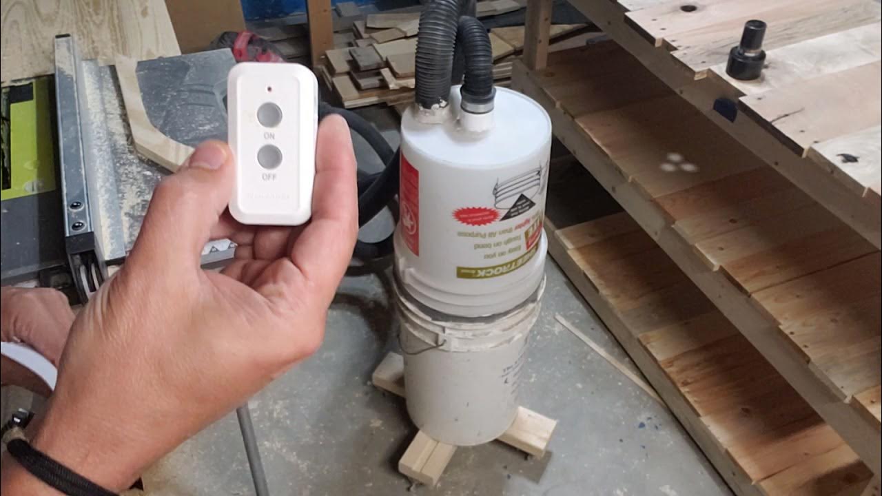 Cyclone Dust Collector. Upgrades to Chris Notap design. 