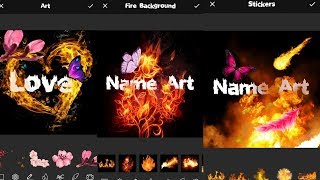 Fire Effect Name Art Maker Best Application in Playstore🔥🔥🔥 screenshot 4