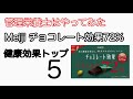 管理栄養士はやってみた‼️ Meijiのチョコレート効果の健康効果トップ5