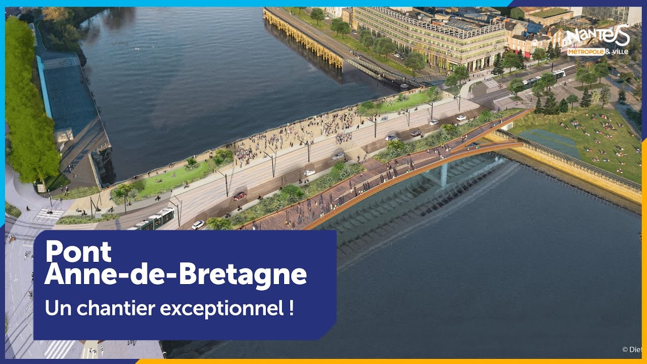Le futur pont Anne de Bretagne, un chantier exceptionnel