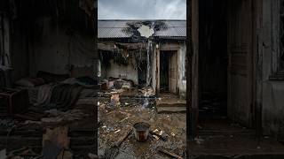 Lightning Destroyed Her Home —Engineers Rebuilt It intheRain#HouseRestoration#Timelapse#Construction