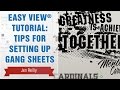 Transfer Express Easy View® Tutorial: Tips for Setting Up Gang Sheets