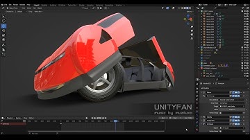 concept car quick modeling - vehicle 007 - part 8 - 4x timelapse