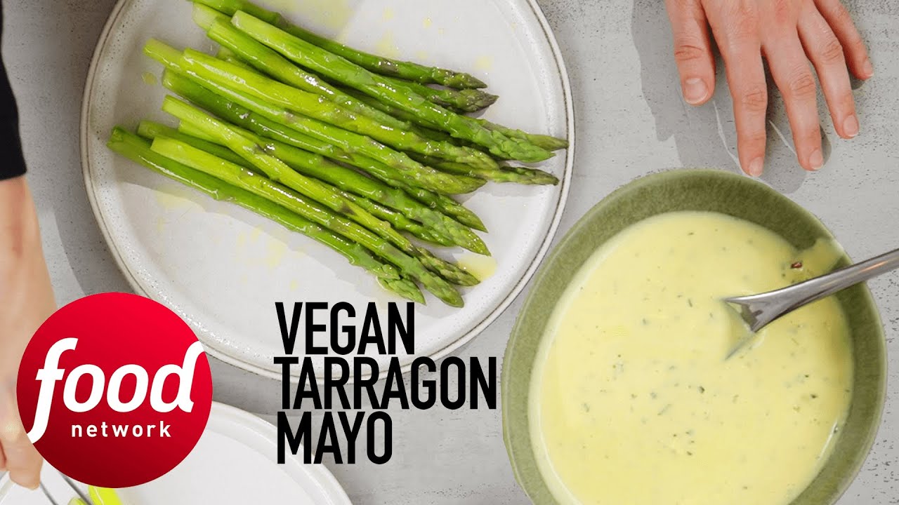 Easy Vegan Mayo Recipe Food Network Uk Youtube