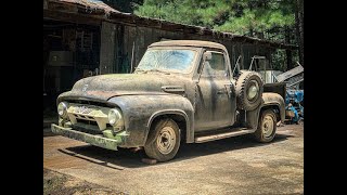 1954 Ford F100 Restoration Pt1The Beginning