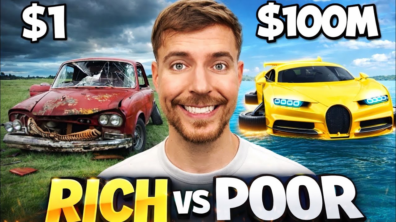 Poor Car vs World’s Most Expensive Car 🔥 #gaming #gta5 #mrbeast 