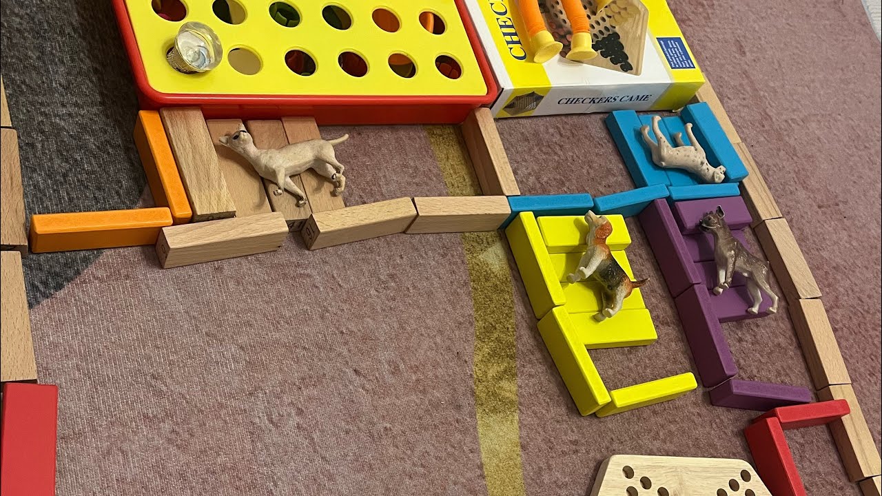 Дик строит дом для собак и кошек #дик #мир_собак_и_кошек #стройка #дом 