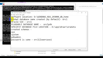 Oracle19c Enterprise edition installation recording
