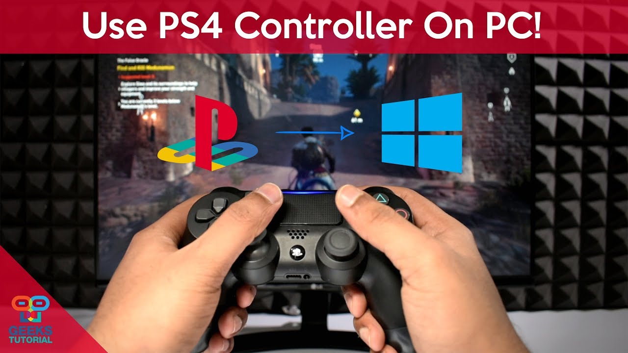 ps4 controller on pc wireless