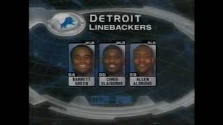 2001 02   W11   Green Bay Packers 29 @ Detroit Lions 27 Thanksgiving