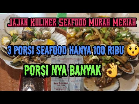 Kuliner seafood GongGong Viral di kota Batam | Enak banget 👌 Recomended