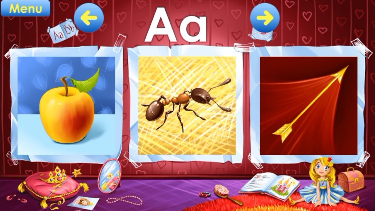 Learn Alphabet for Toddlers | Learn A to Z Alphabet with Three Objects ...