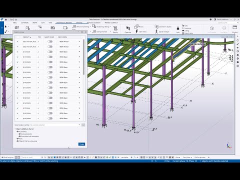 Tekla Structures 2022 Fabrication Drawings