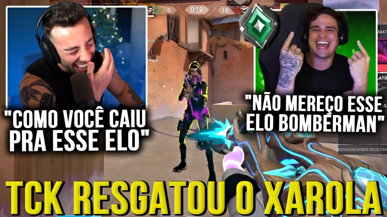 TCK TENTOU RESGATAR O XAROLA DO ASCENDENTE E SE ARREPENDEU NA PRIMEIRA PARTIDA!