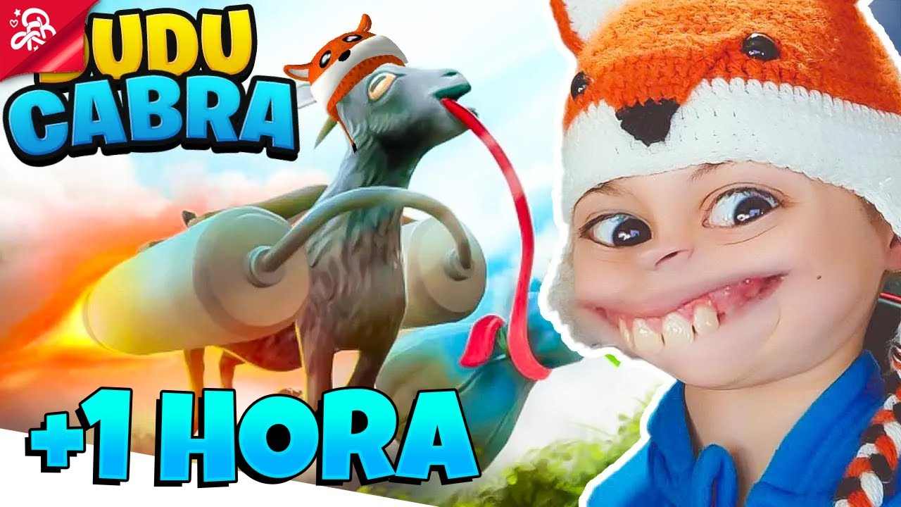 DUDU CABRA, A CABRA MALUCA +1 HORA DE GOAT SIMULATOR!