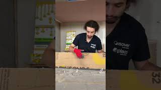 L'astuce pour découper : le quadrillage Isover ! 🧠