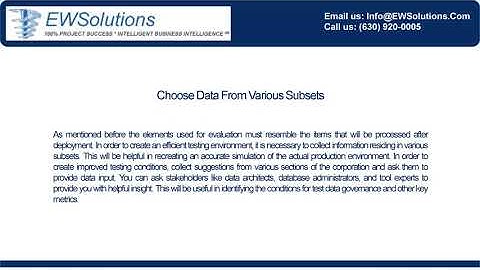 Tips To Improve Enterprise Test Data Management Strategy