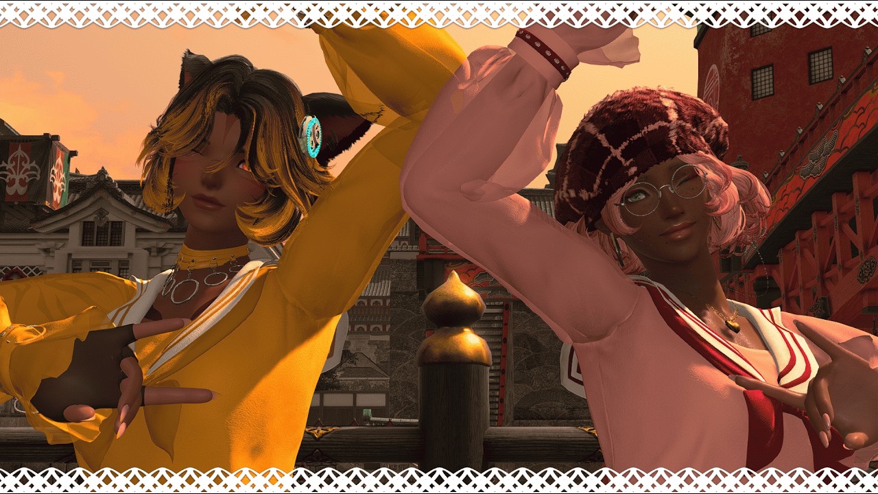 Kiss Kitsune ~ Rosie and Raenna