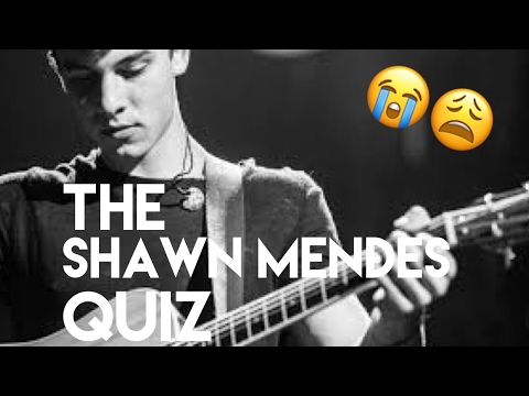 THE HARDEST SHAWN MENDES QUIZ (if You're Not In The Mendes Army)
