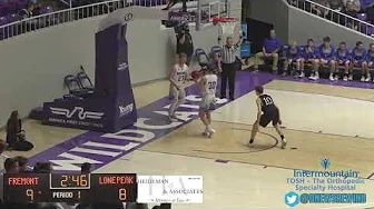 6A Boys Basketball: Lone Peak vs Fremont High School UHSAA 2019 State Tournament Round 1