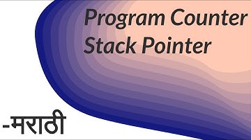 Program Counter and Stack Pointer Explained in Marathi || Microprocessor 8085 || TechGig