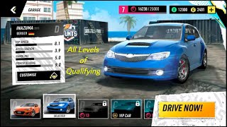 Car Stunt Races: Mega Ramps | Career Mode | All Levels of Qualifying | Gameplay screenshot 4