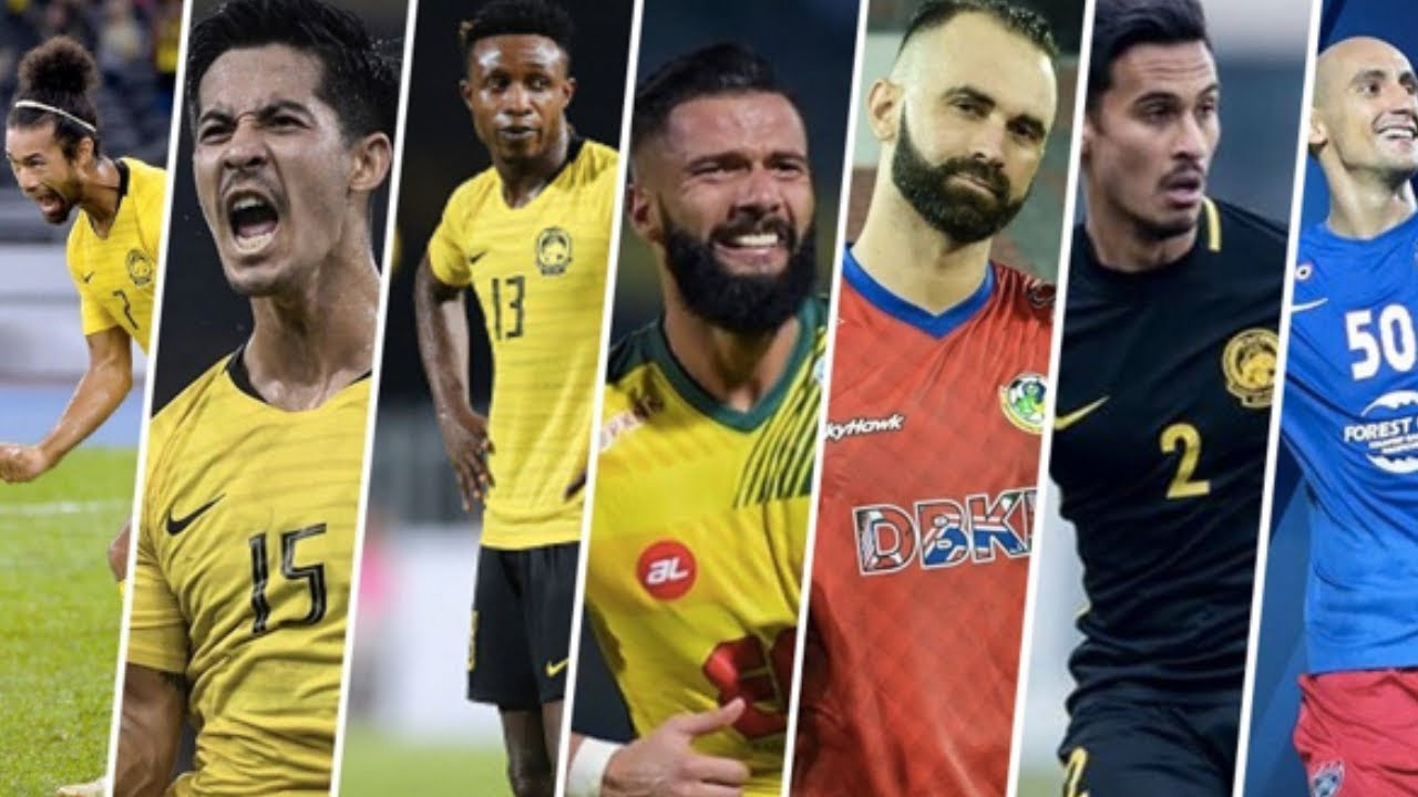 🔥 TOP 5 🔥 Pemain Darah Kacukan Malaysia Tahun 2020