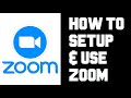 How To Setup Zoom - How To Download Install &amp; Use Zoom on Laptop PC - Create Zoom Account