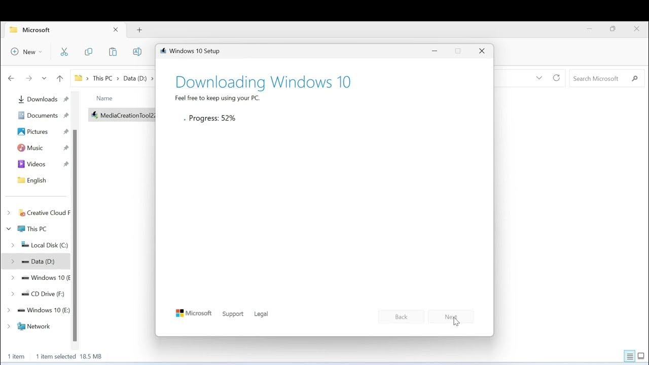 Windows 10 USB Installation Disk YouTube