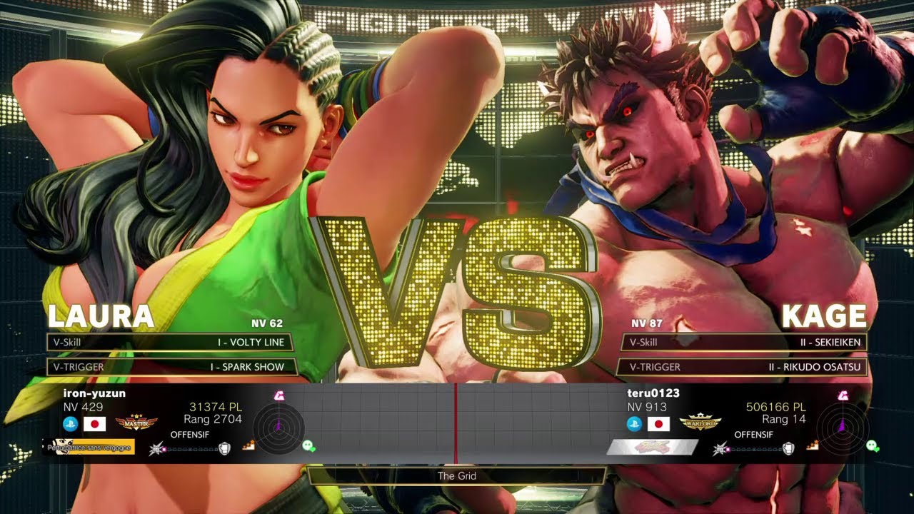 iron-yuzun (laura) VS (kage) teru... Masterz TV