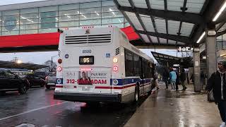 CTA Bus: Buffalo/92nd bound LFS Gen-4 8500 Rt.95 at 95th/Dan Ryan