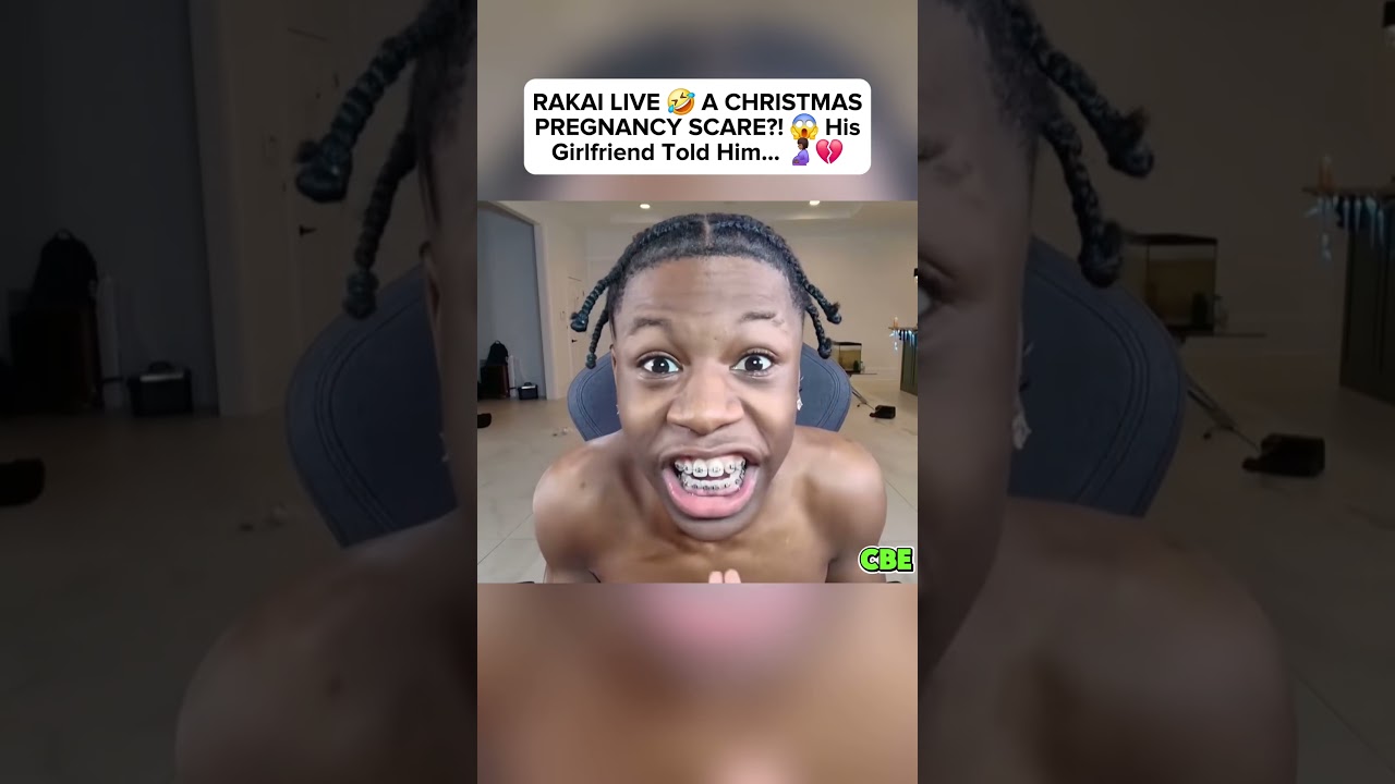 RAKAI LIVE 🤣 A CHRISTMAS PREGNANCY SCARE?! 😱 His Girlfriend Told Him... 🤰🏾💔 