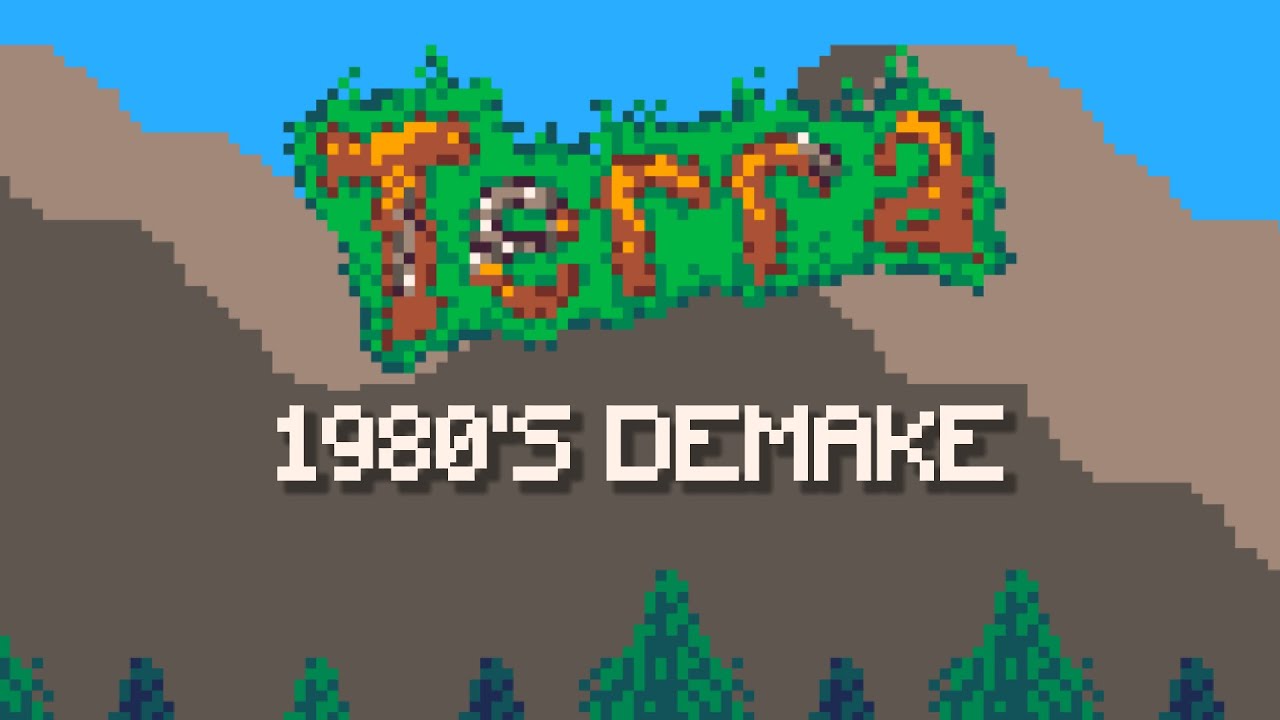 What if Terraria was Created in 1980 - YouTube