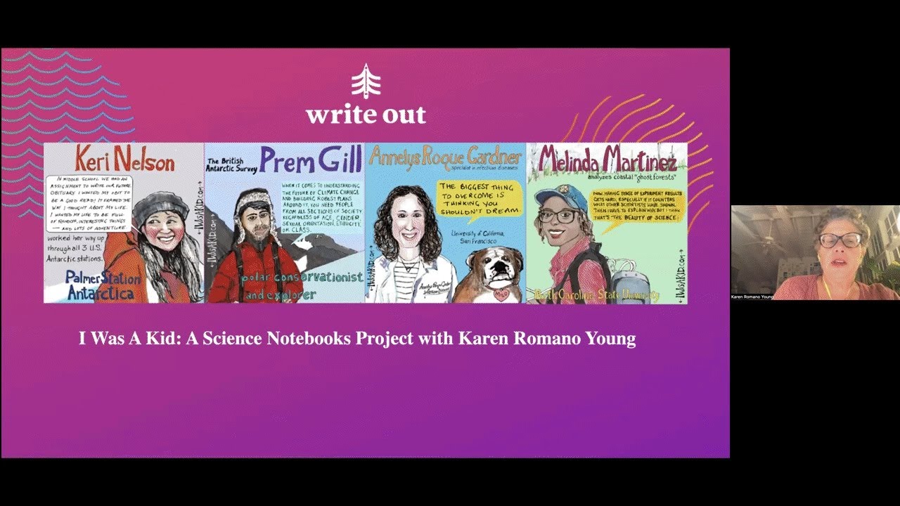 I Was A Kid A Science Notebooks Project with Karen Romano Young YouTube