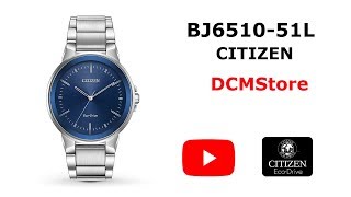 BJ6510-51L Citizen Axiom Eco-Drive Blue Dial