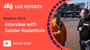 Interview with Sander Rodenhuis - ITQ Live at KubeCon 2023