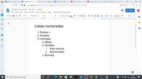 Cómo usar rápidamente listas numeradas